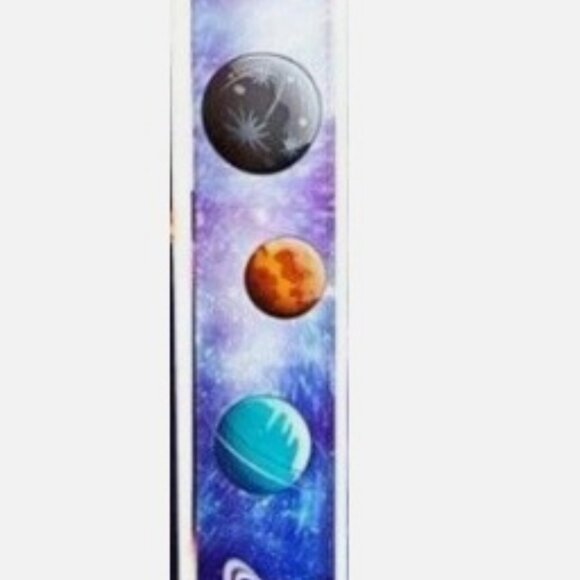 Pulseras De Silicona De Temas Del Espacio Exterior Con Diseño De Cielo Estrellad - Picture 1 of 3